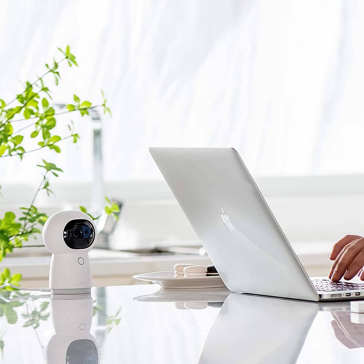 Caméra de Surveillance Intérieure 4K Connectée avec Suivi IA 360°-3
