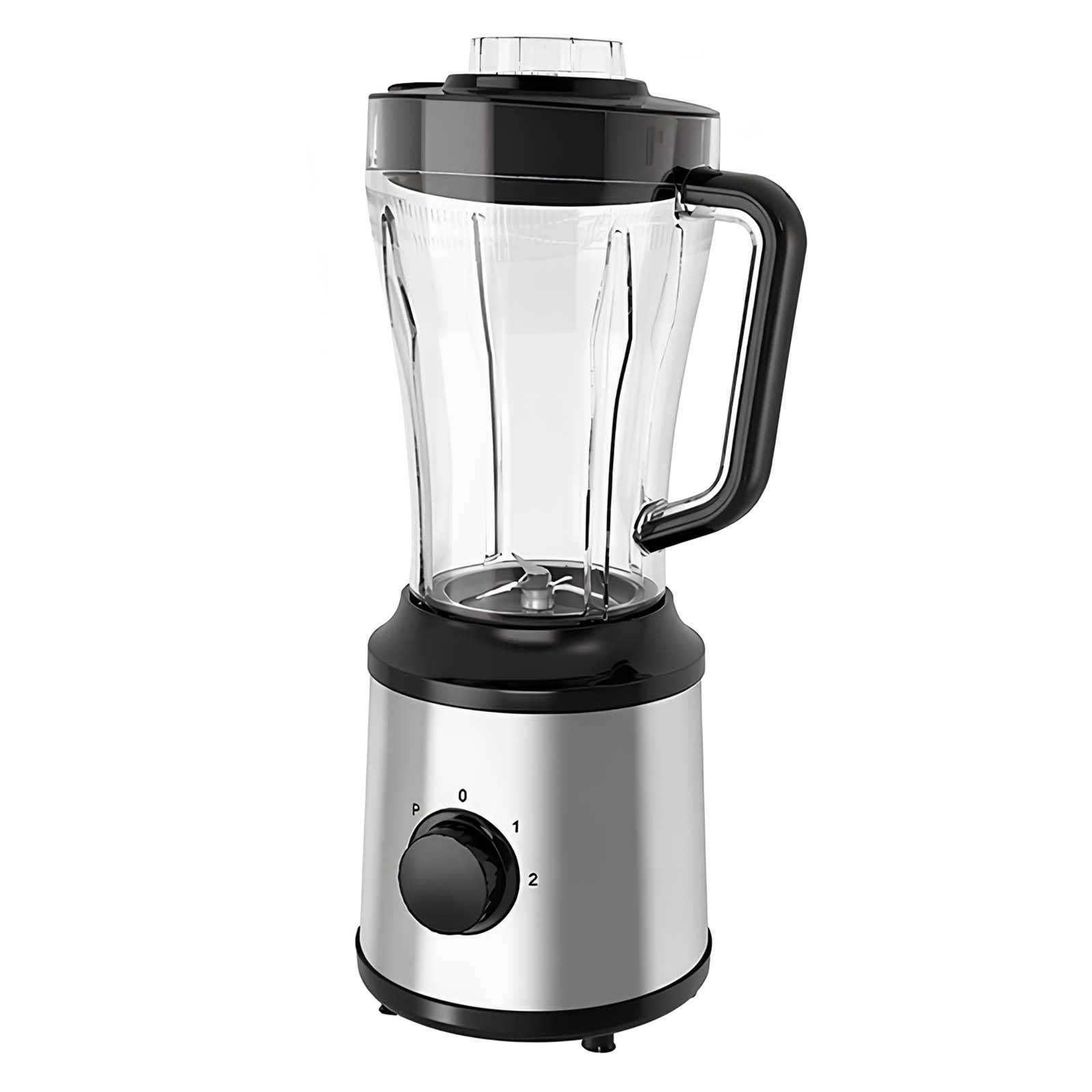 Blender Électrique 350W 1.8L 2 Vitesses avec Lames en Inox Mixage Polyvalent-0