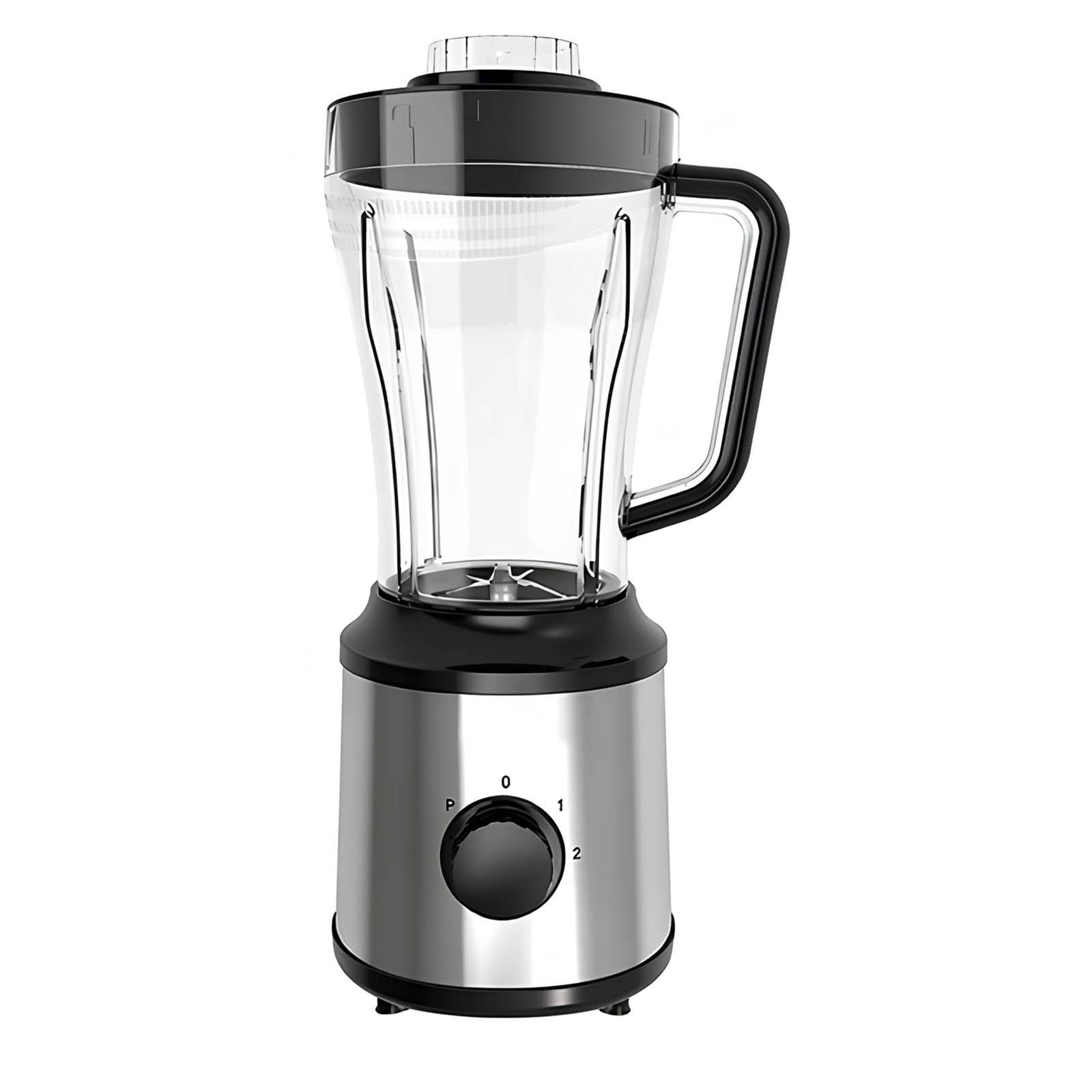 Blender Électrique 350W 1.8L 2 Vitesses avec Lames en Inox Mixage Polyvalent-1