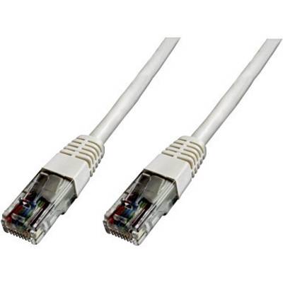 Cable De Connexion Utp Cat. 5E 3M Blanc  -  [1x RJ45 mâle - 1x RJ45 mâle]  - DK-1511-030/WH - 3.00 m - blanc