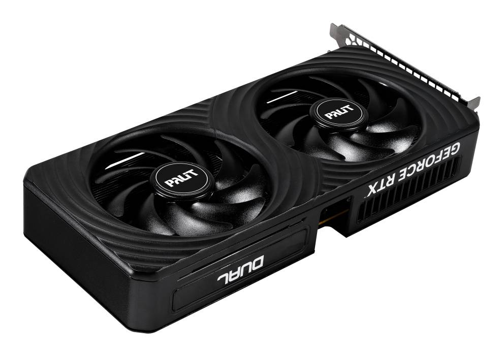 Palit GeForce RTX 5050 Dual, GeForce RTX 5050, 8 Go, GDDR6, 128 bit, 7680 x 4320 pixels, PCI Express 5.0-4