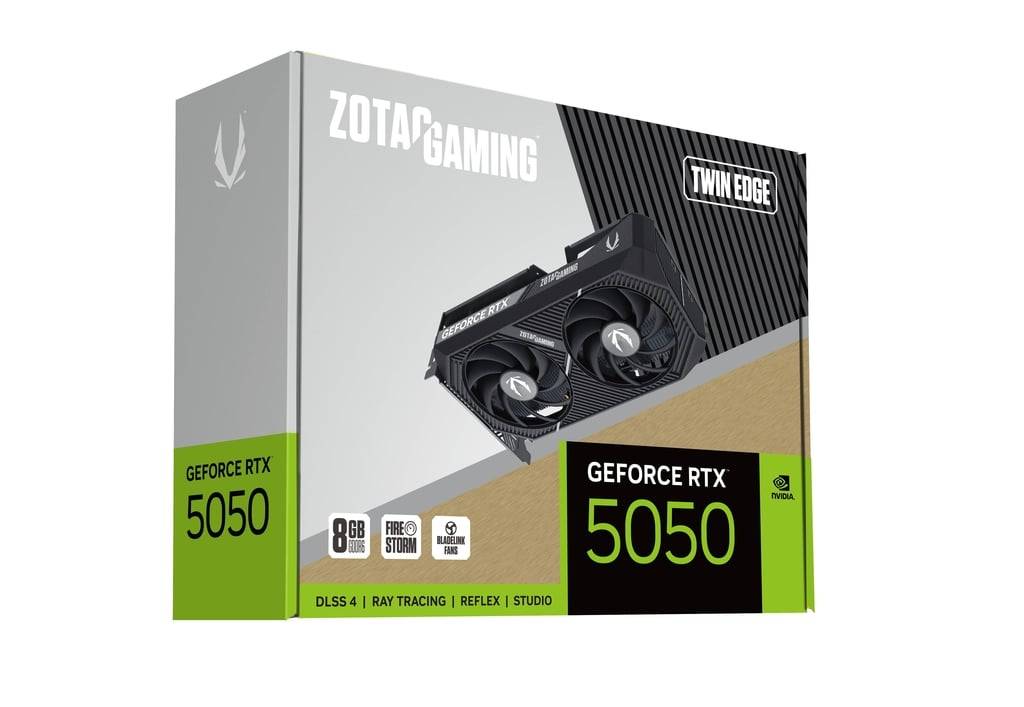 Zotac Carte graphique Nvidia GeForce RTX 5050 8 GB GDDR6-VRAM PCIe HDMI™, DisplayPort-2