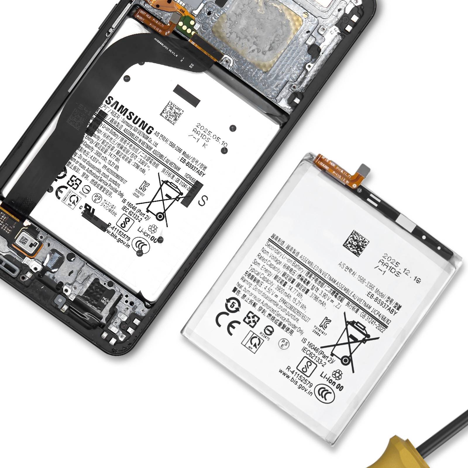 Batterie de Remplacement pour Galaxy S25 Edge Li-ion 3.9V 3900mAh-2