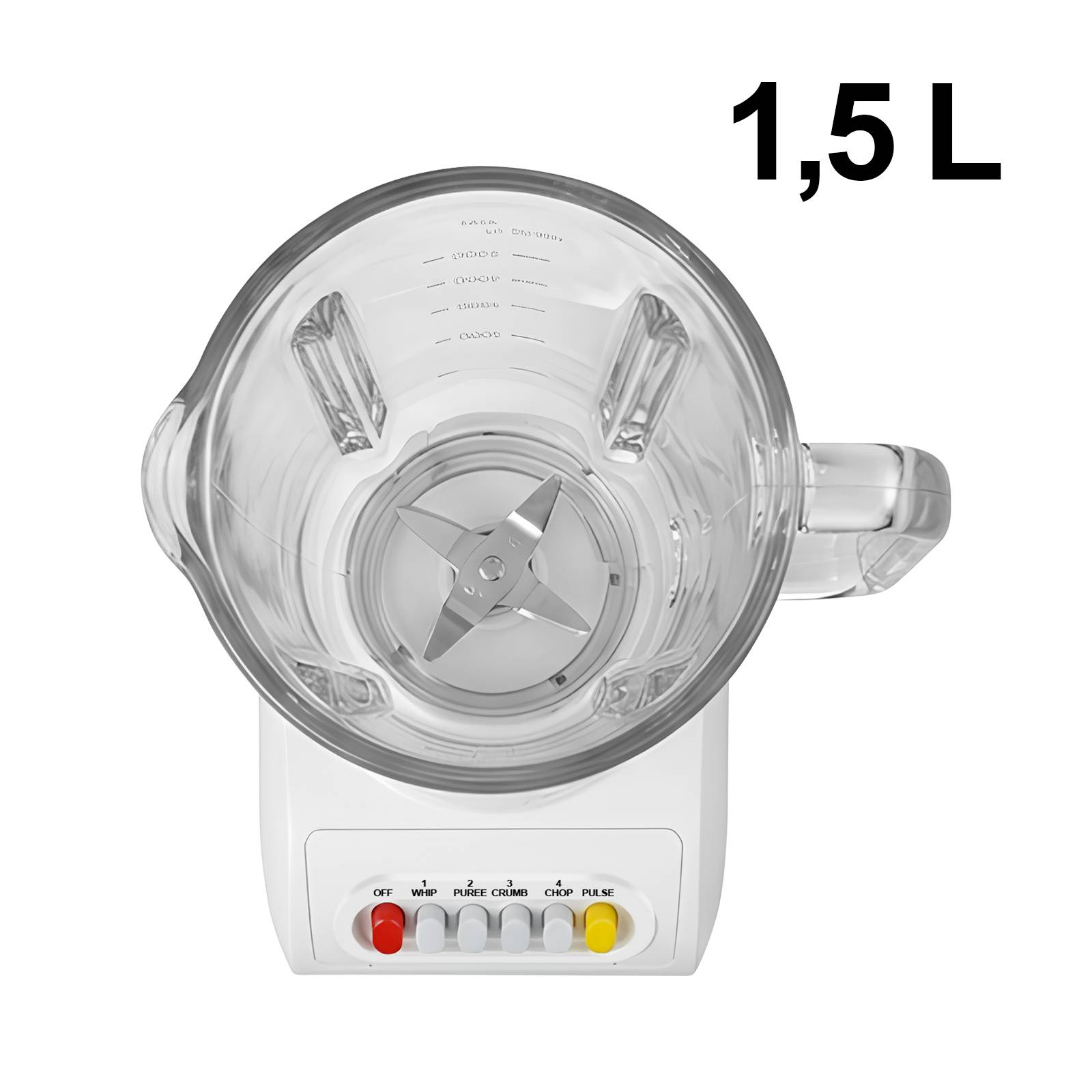 Blender Électrique 400W 1.5L Design Compact Mixage Rapide-4