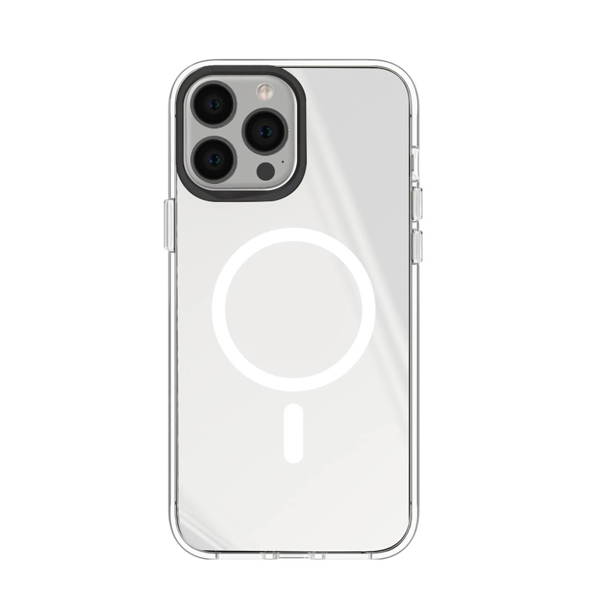 Coque pour iPhone 13 Pro Max MagSafe Absorption Chocs Anti-jaunissement-0
