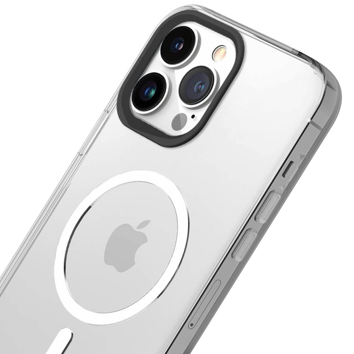 Coque pour iPhone 13 Pro Max MagSafe Absorption Chocs Anti-jaunissement-2