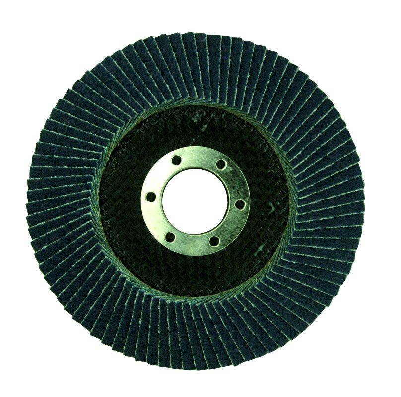 Disque à lamelles Zirconium Tivoly - Ø115 mm - Grain 36 - Décapage métaux-0