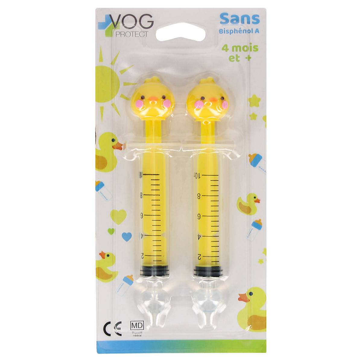 Seringue Nasale Mouche Bébé Sans Bisphénol A - Canard-3
