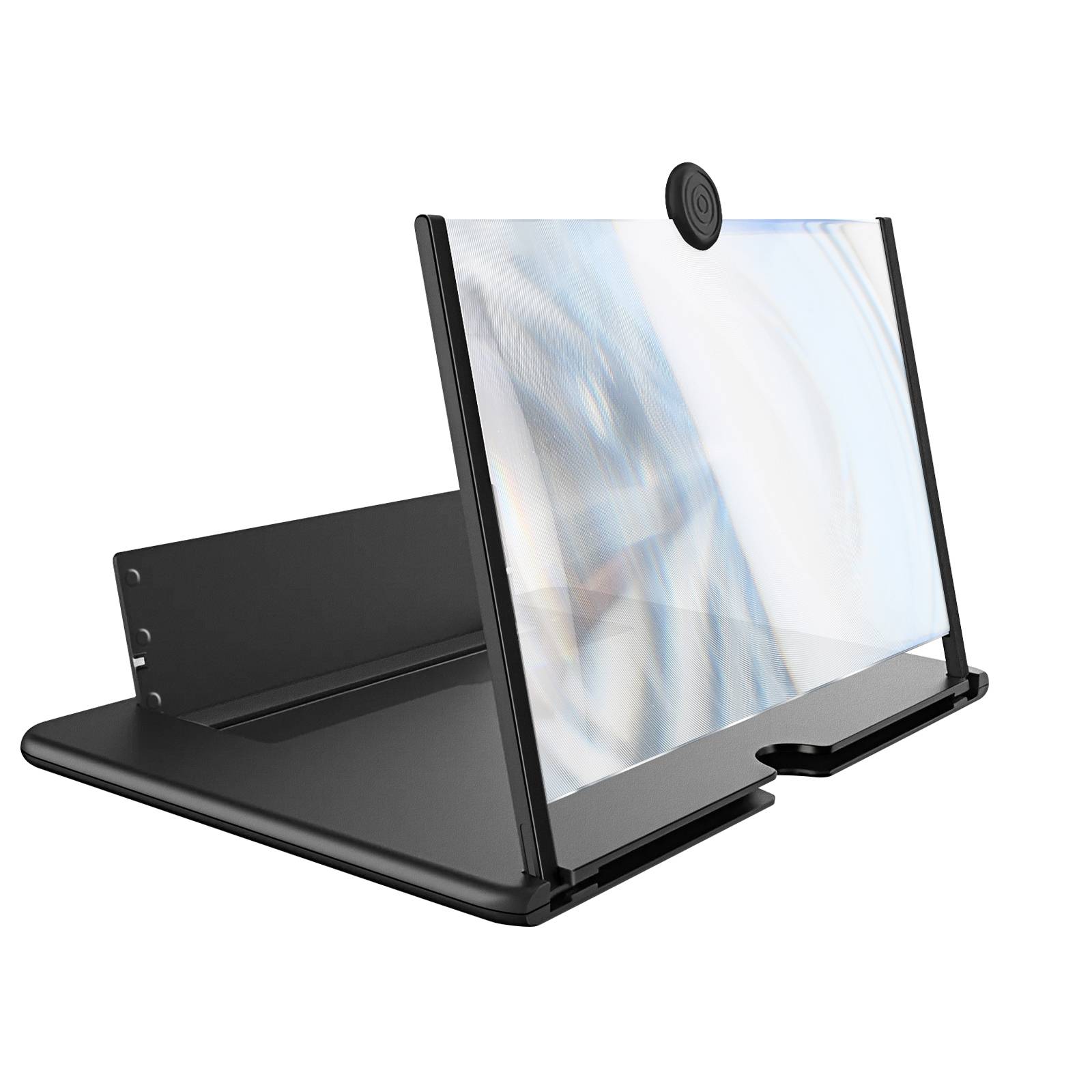 Amplificateur Écran 3D 12 pouces pour Smartphone Lentille HD Pliable-1