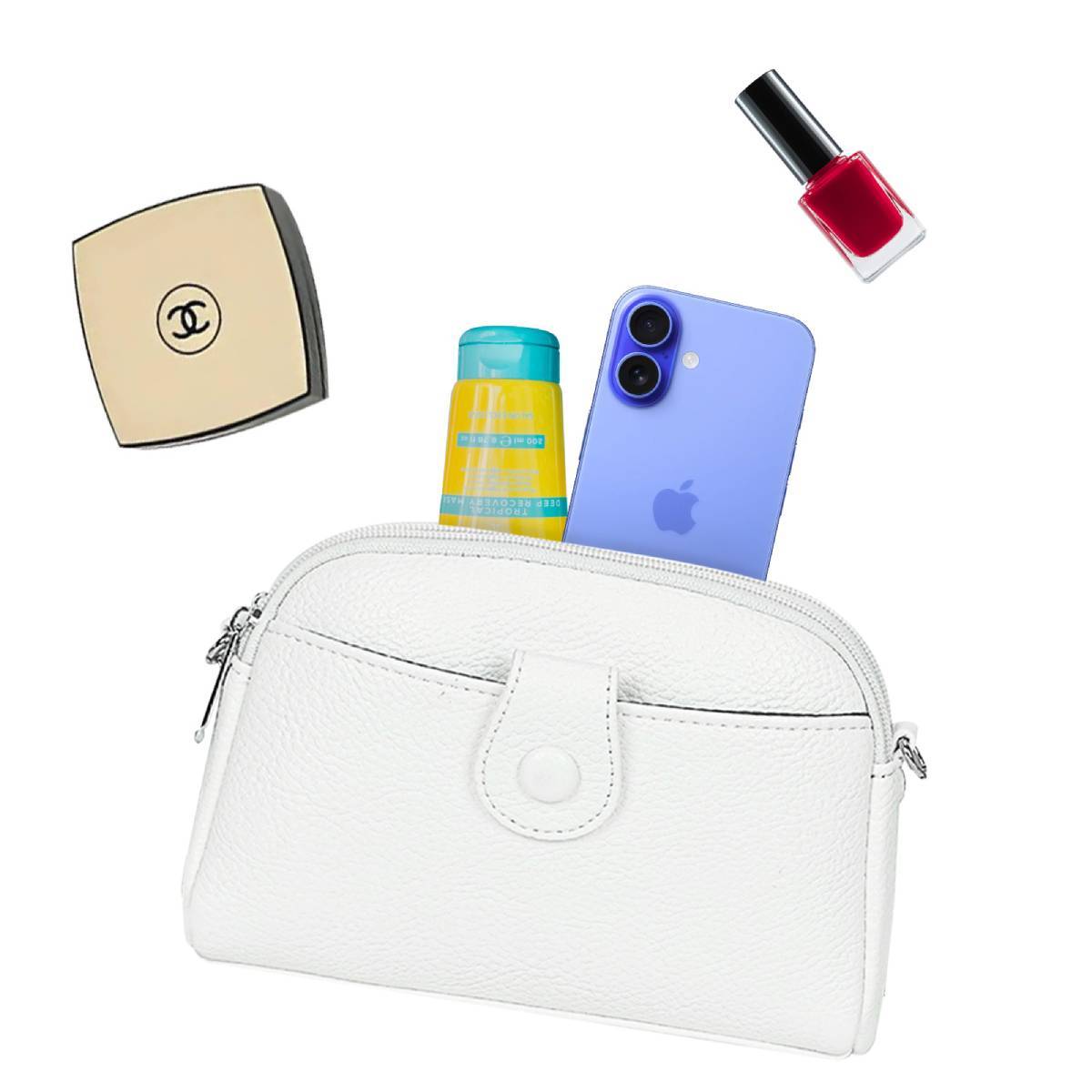 Pochette à Bandoulière pour Femme Élégante et Polyvalente-4