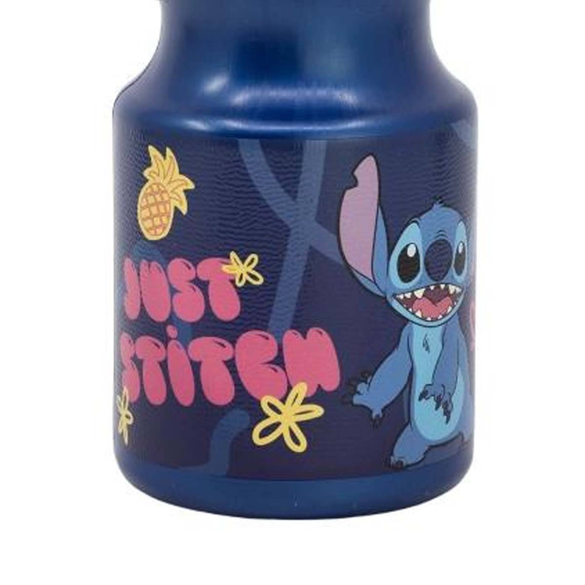 Gourde 400 ml Sport pour Enfant Stitch avec Bouchon à Tirette-2