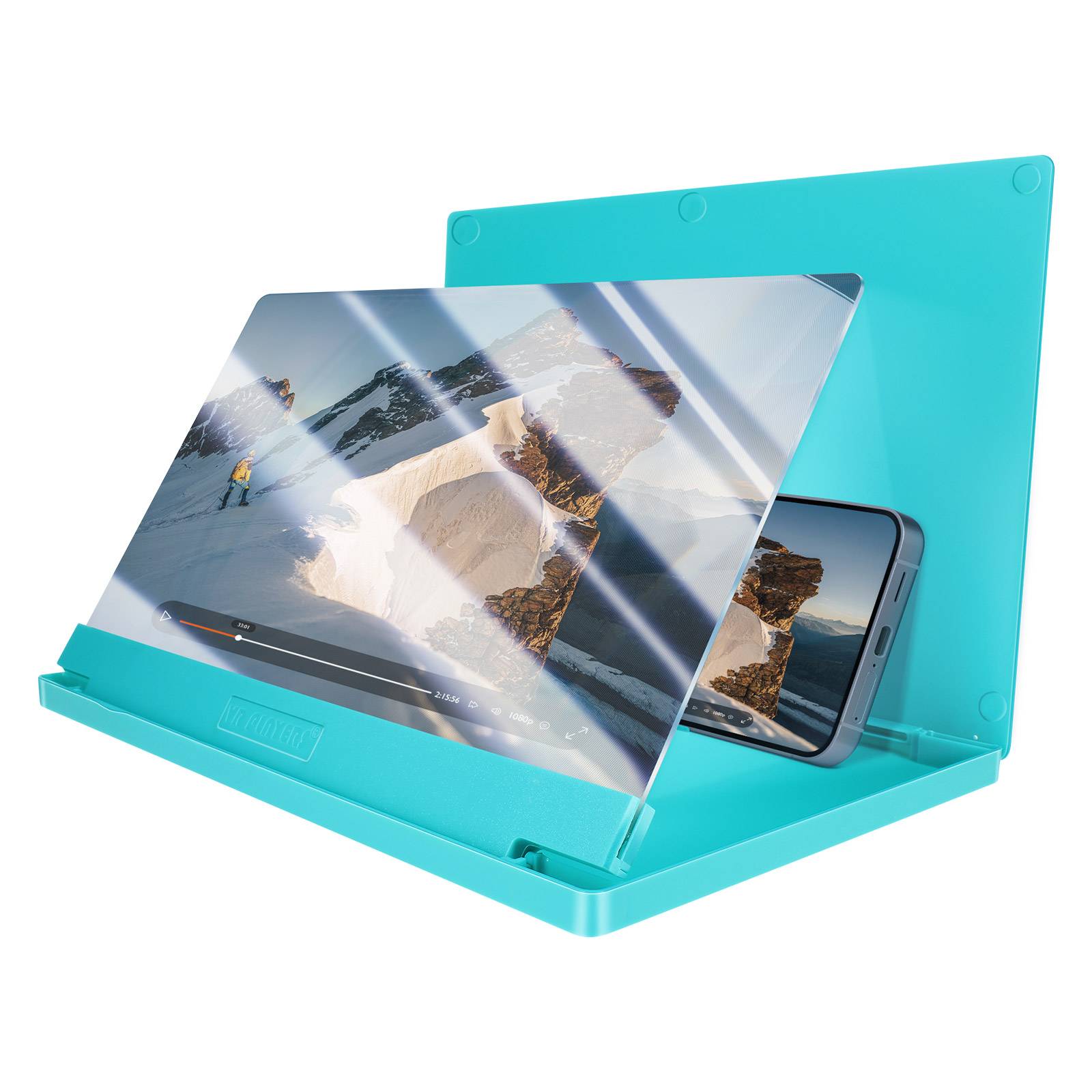 Amplificateur Écran 12 pouces pour Smartphone avec Lentille HD-1