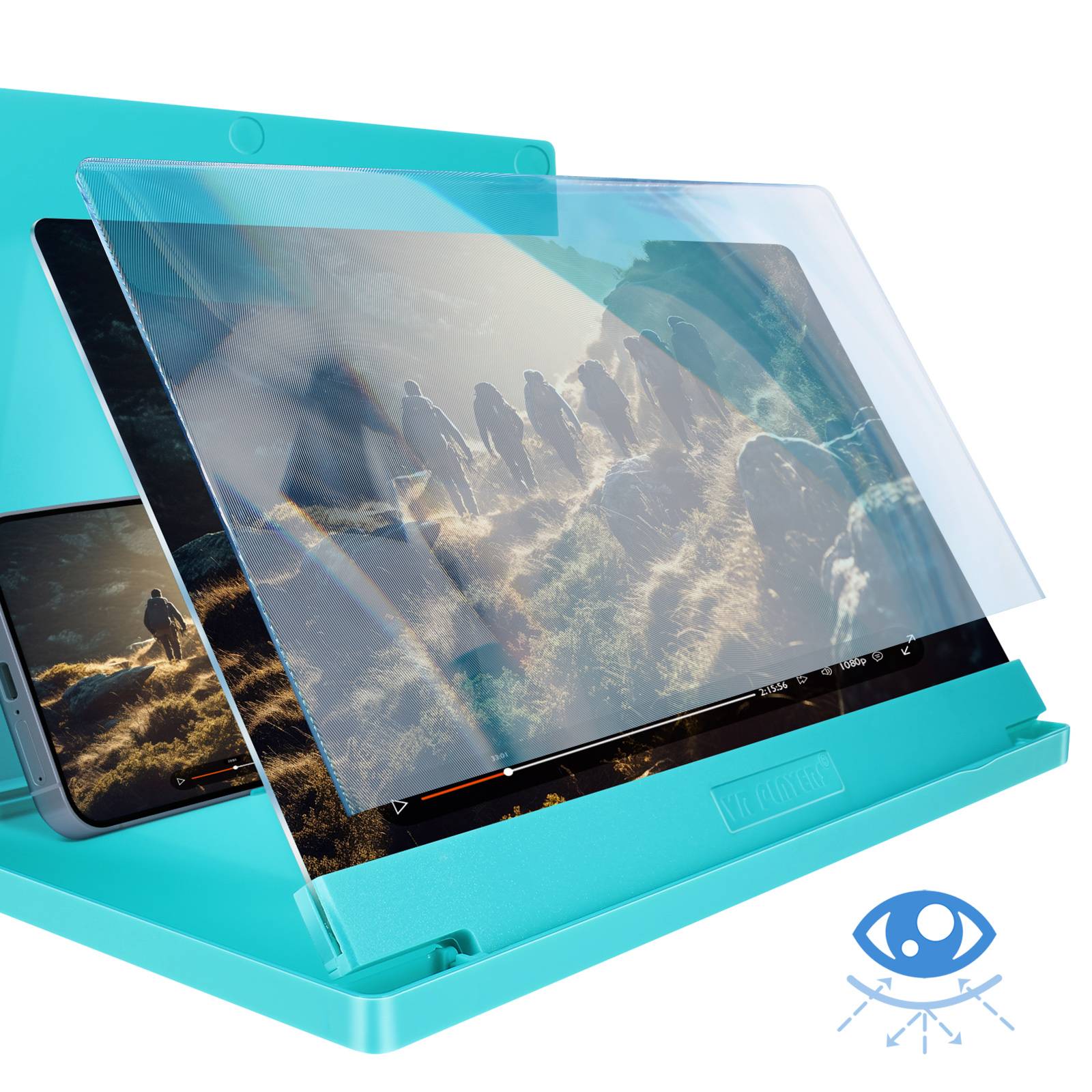 Amplificateur Écran 12 pouces pour Smartphone avec Lentille HD-2