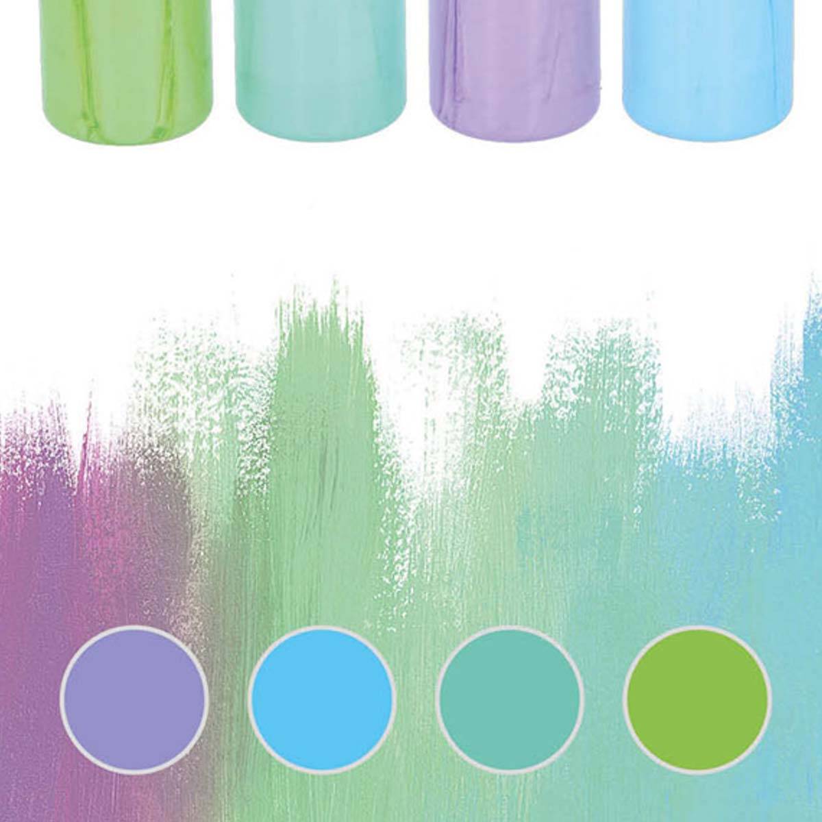 Set de Peinture Acrylique 4x80 ml Tons Pastel Froids-0