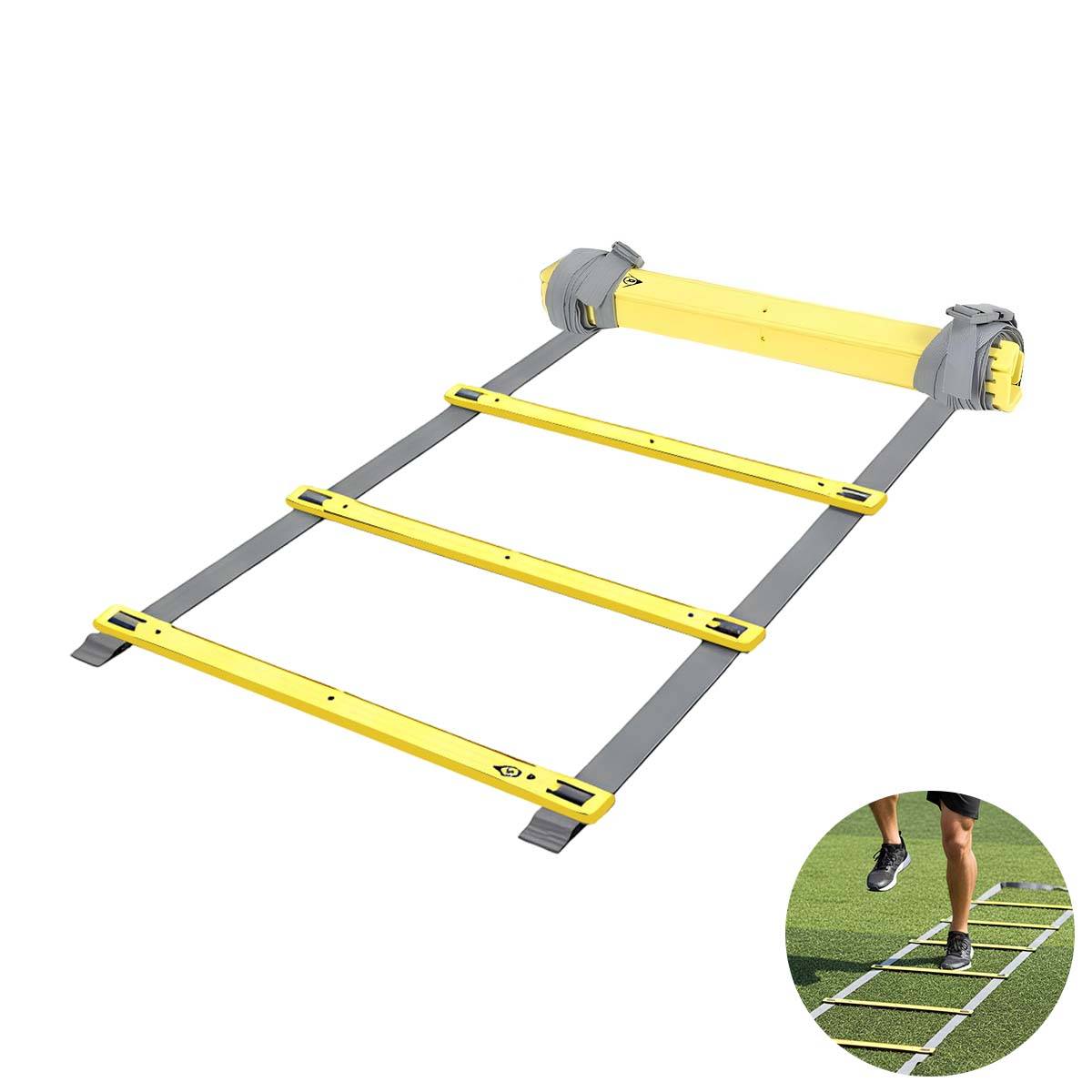 Échelle de Coordination 4m pour Entraînement Vitesse et Agilité Extensible-1
