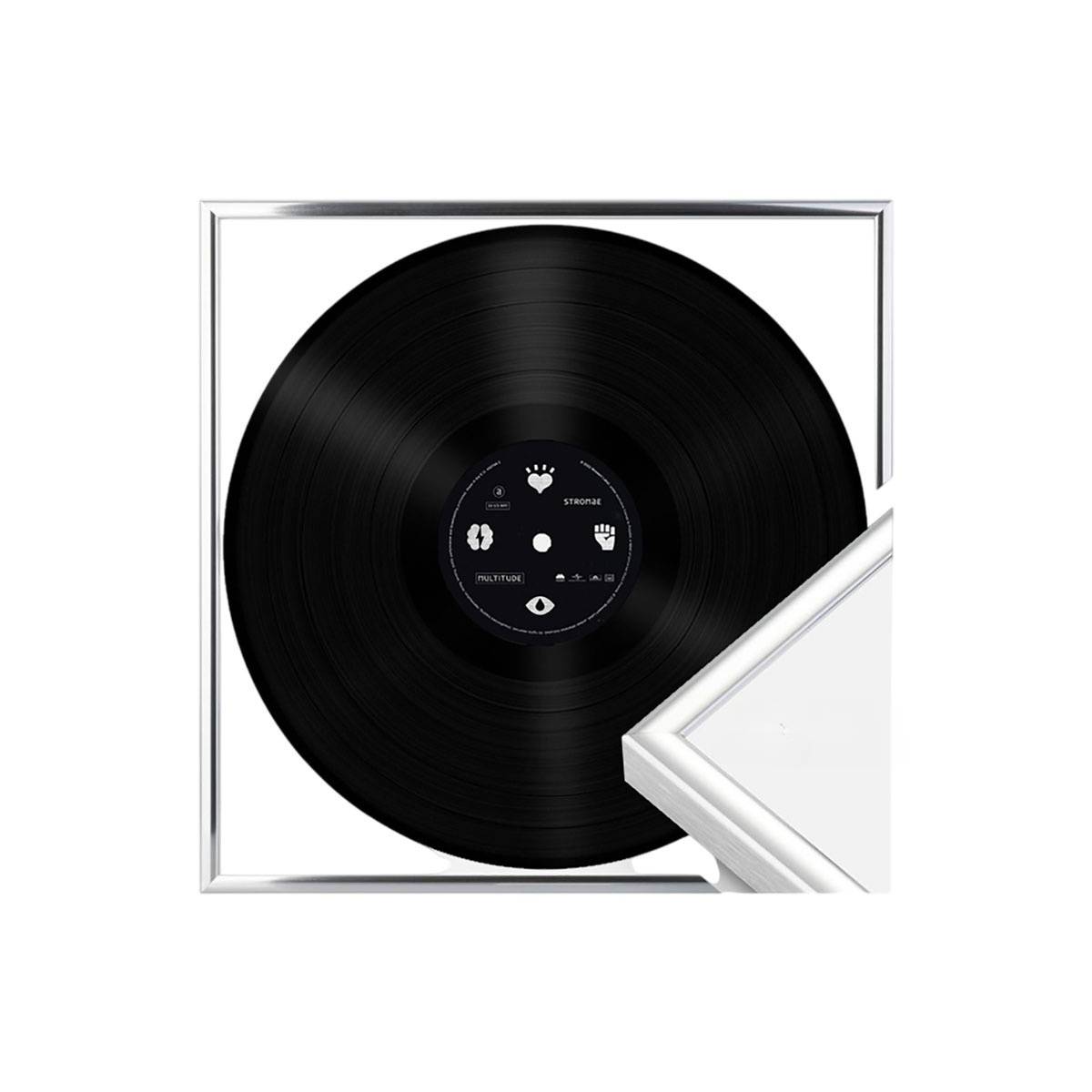 Cadre de Présentation 12,5" pour Vinyles 33 Tours Mural en Aluminium-1