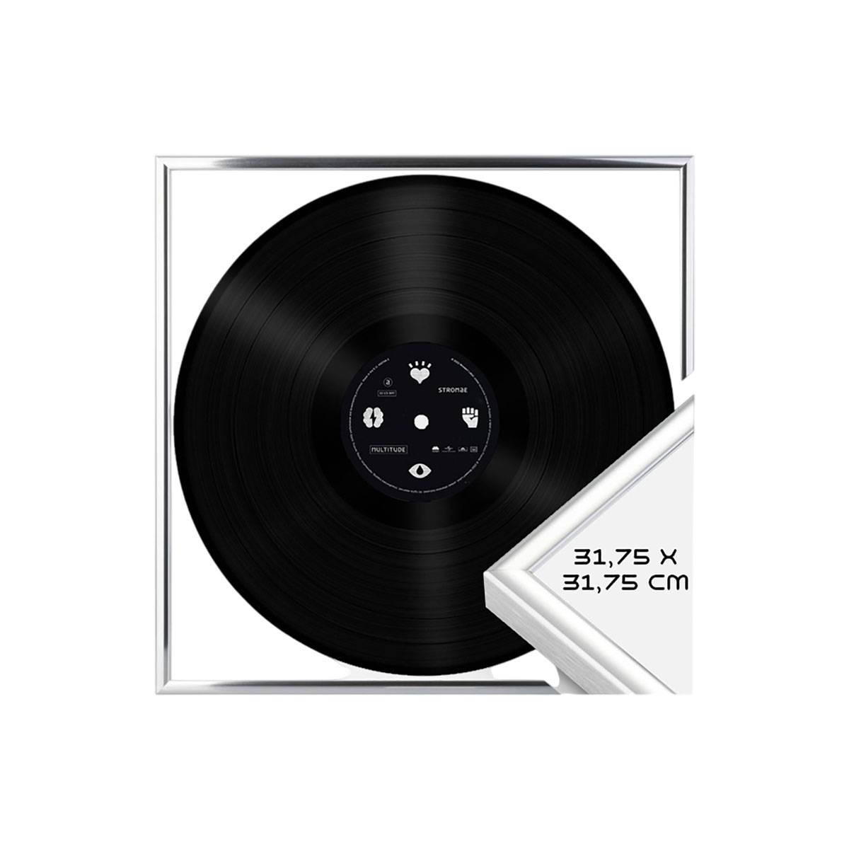 Cadre de Présentation 12,5" pour Vinyles 33 Tours Mural en Aluminium-3