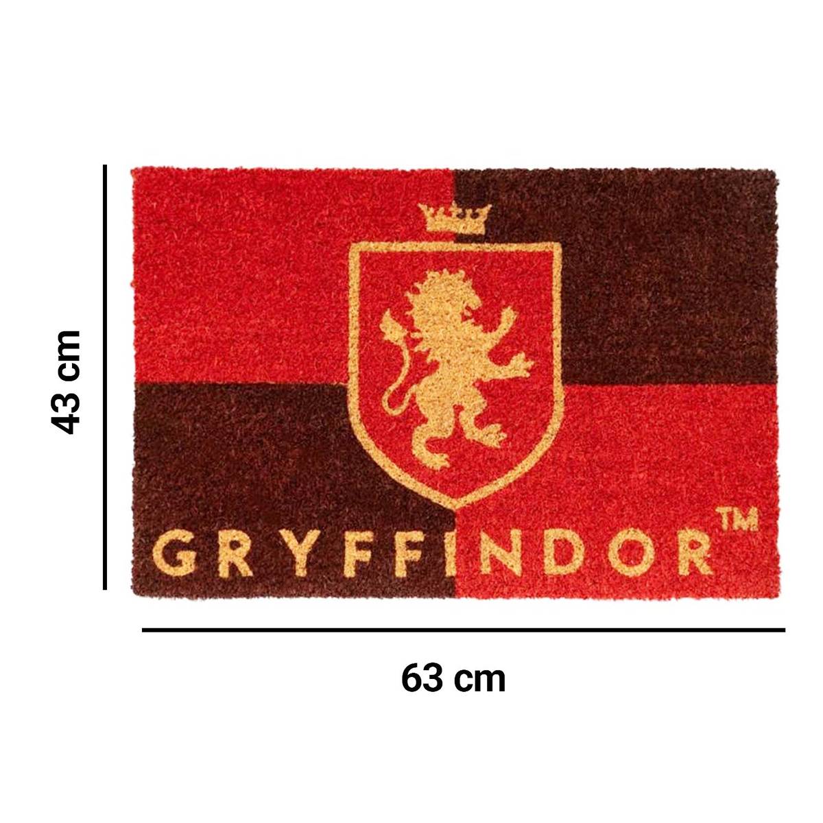 Paillasson Décoratif Blason Gryffondor 43x63cm Antidérapant-2