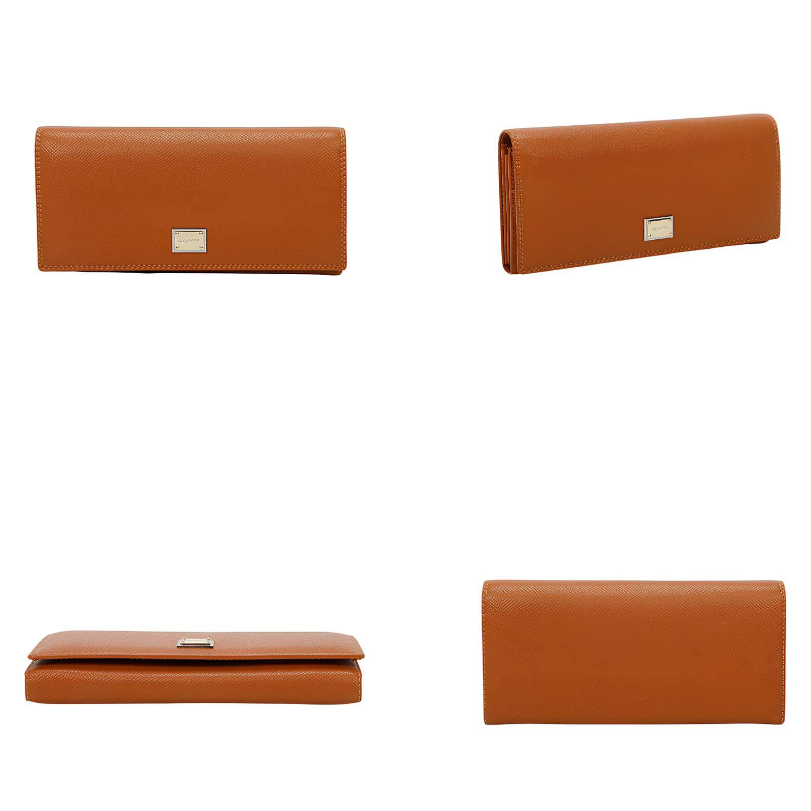 Portefeuille pour Femme Loulou Effet Grainé avec Plaque Métallique Siglée-2