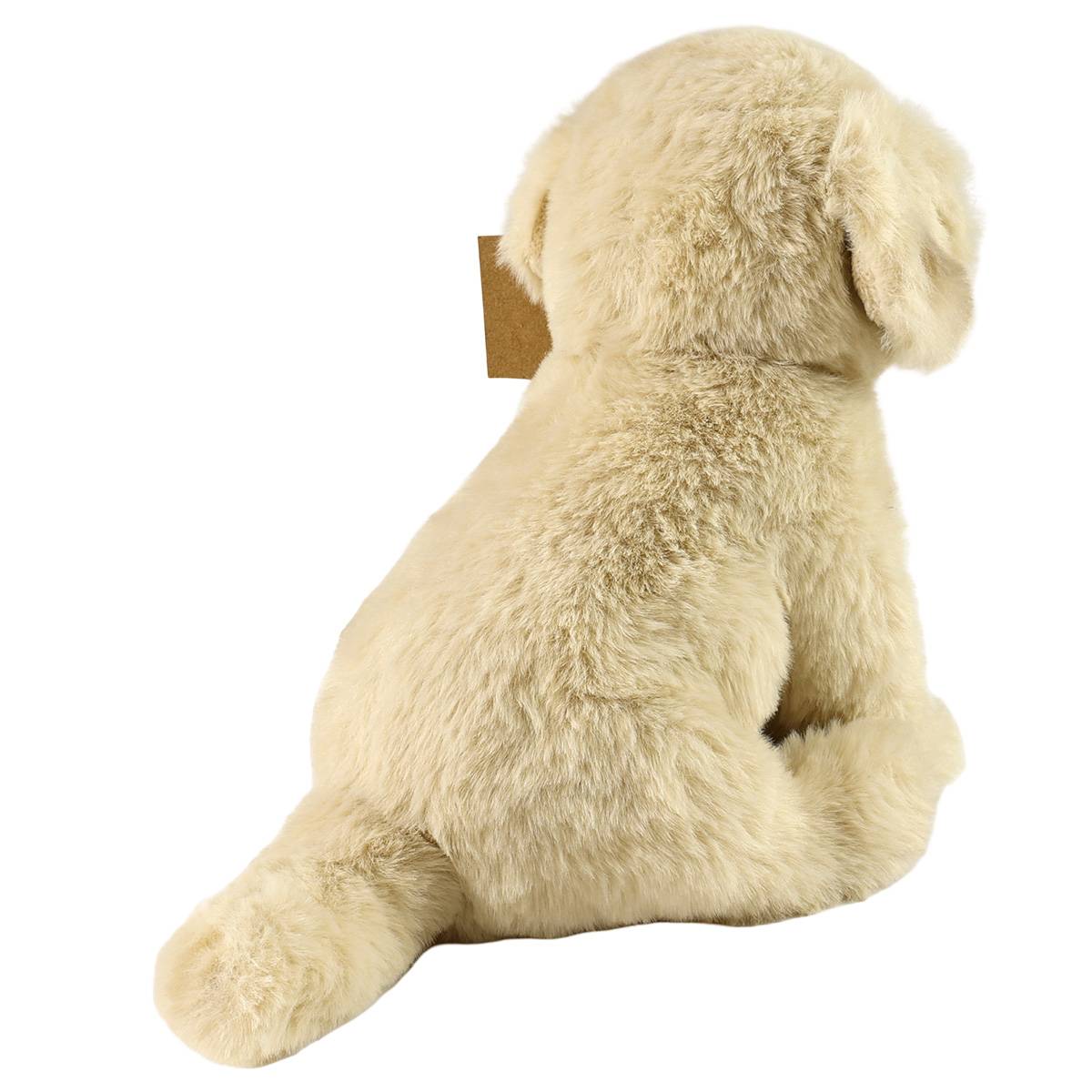 Peluche Chien Labrador Assis 23cm Édition Eco-Friendly Ultra Doux-3