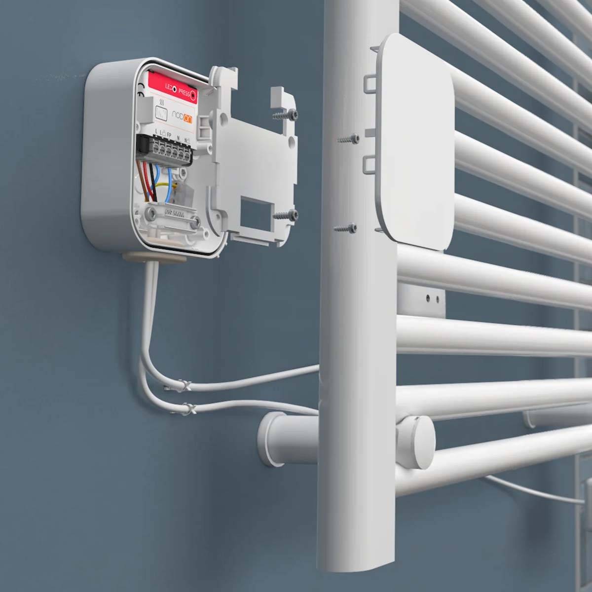 Boîtier de Pose en Saillie Étanche IP44 Compatible avec Modules NodOn-3