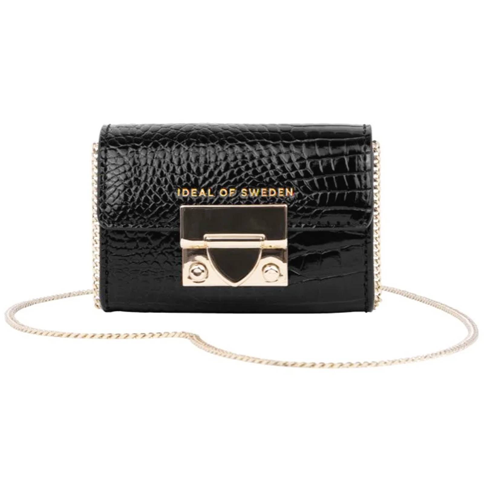 Portefeuille Modèle Liv Padlock au Motif Serpent avec Chaîne Amovible de 105 cm-2