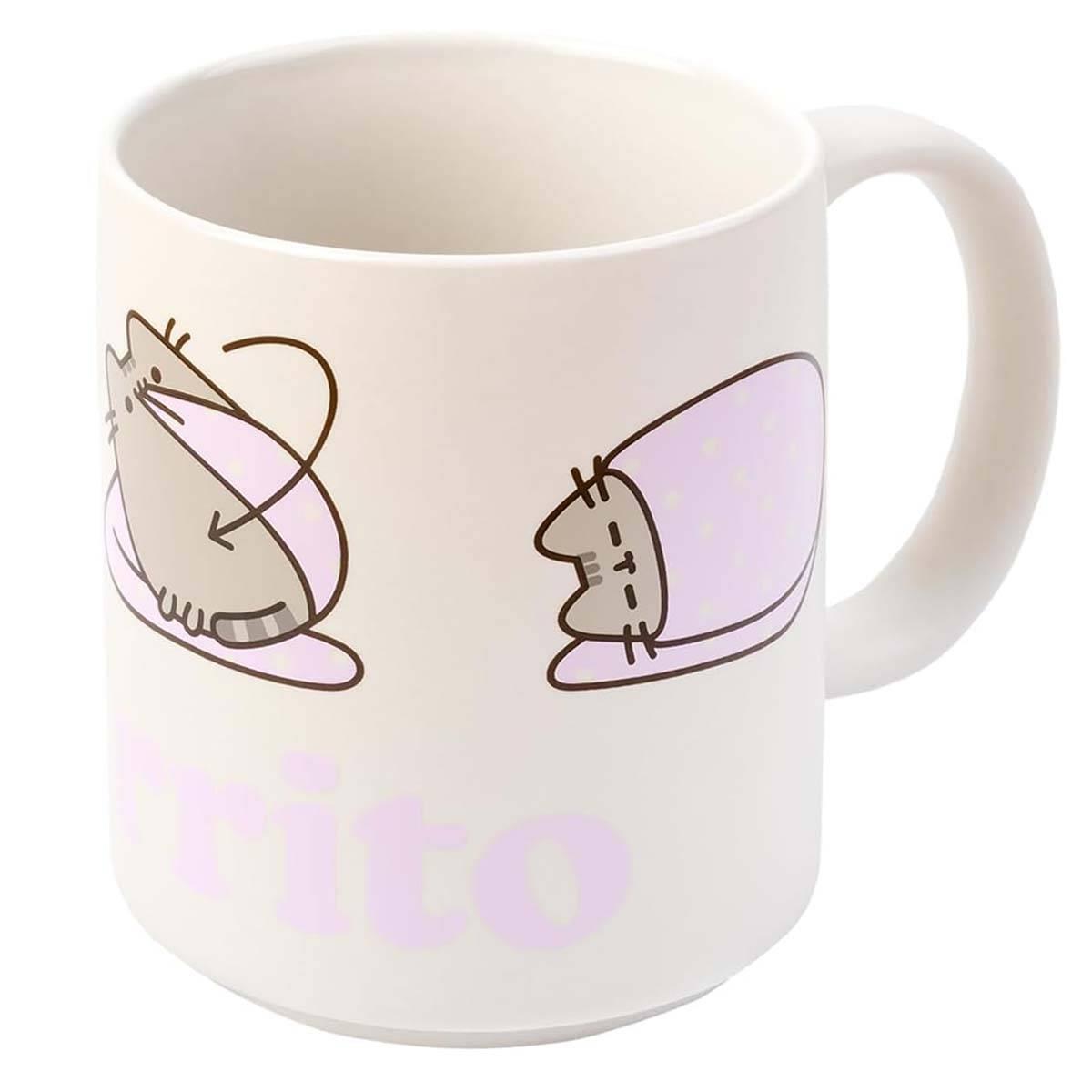 Mug en Céramique 350ml Collection Purrito Lavable au Lave-vaisselle-1