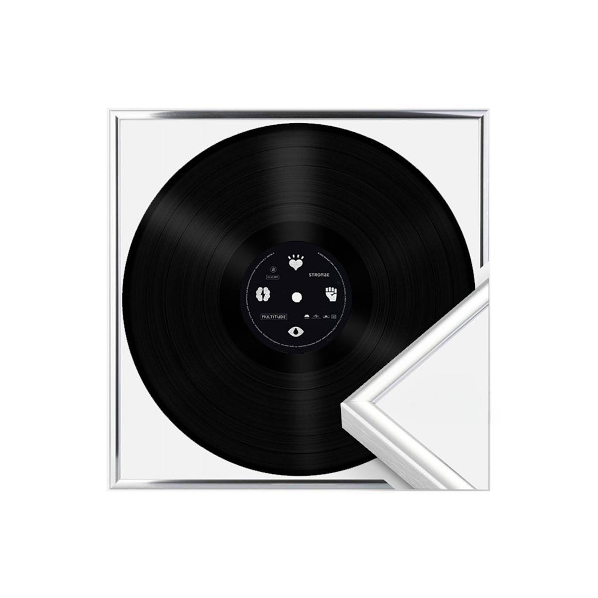 Cadre de Présentation 12,5" pour Vinyles 33 Tours Mural en Aluminium-1