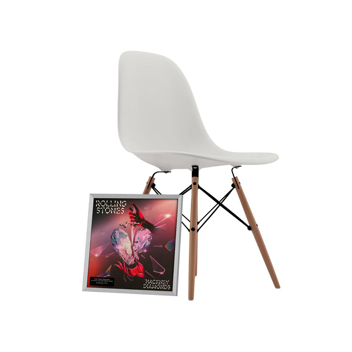 Cadre de Présentation 12,5" pour Vinyles 33 Tours Mural en Aluminium-2