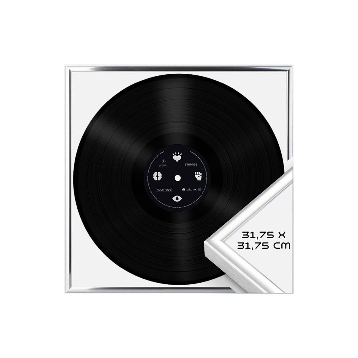 Cadre de Présentation 12,5" pour Vinyles 33 Tours Mural en Aluminium-3