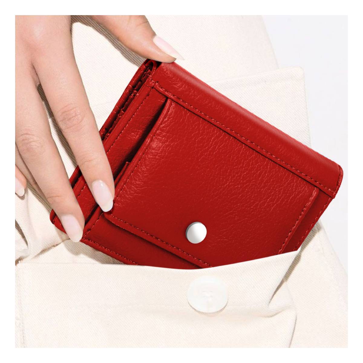 Portefeuille pour Femme Élégant et Raffiné-2