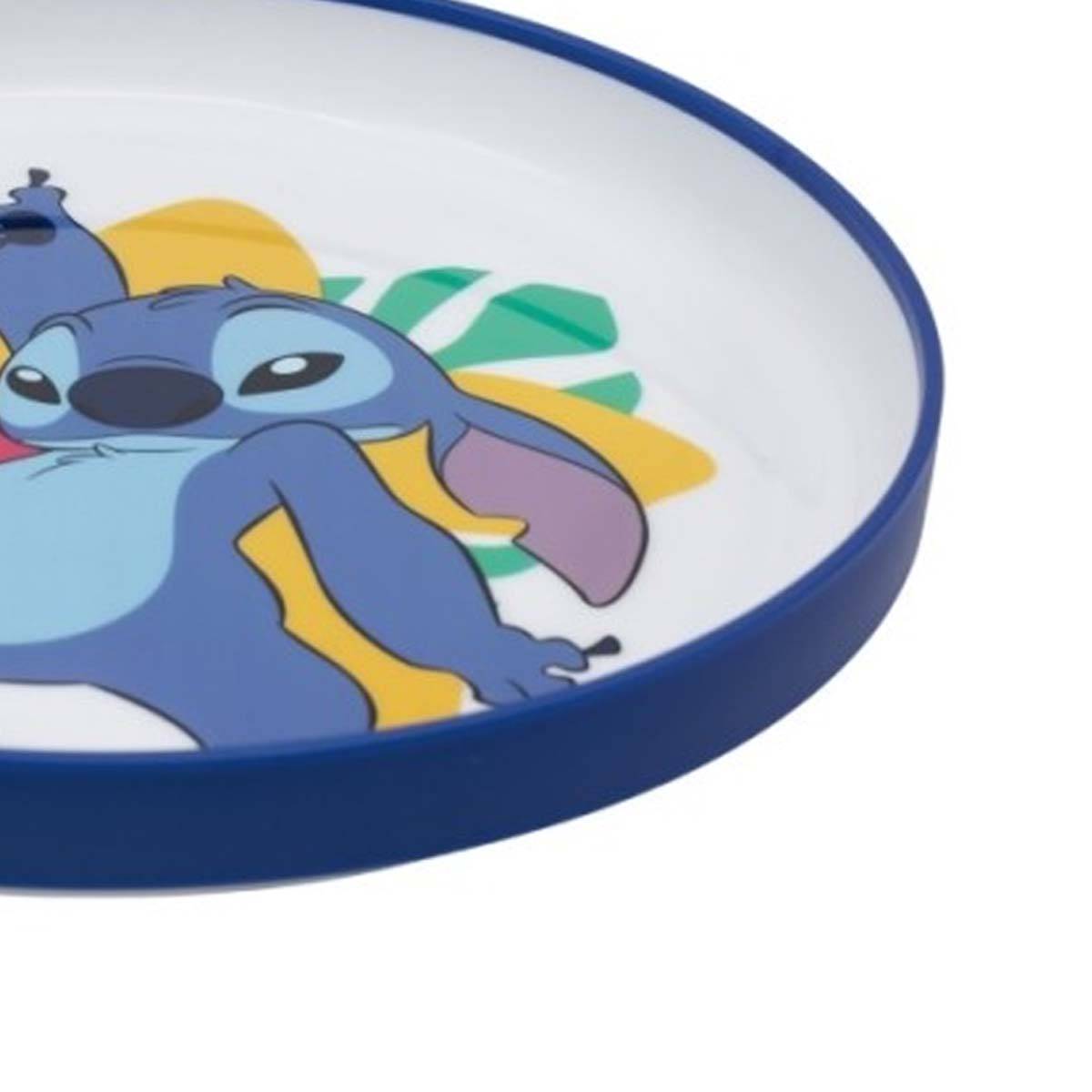Assiette Antidérapante pour Enfant Micro-ondes Stitch-2