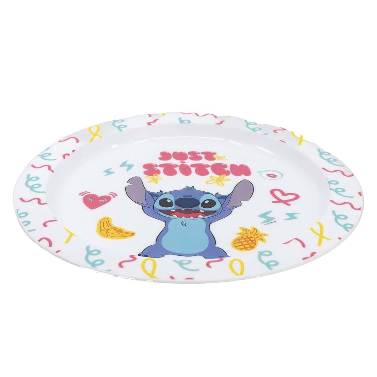 Set 5 Pièces vaisselle Stitch pour Enfant Micro-ondable Collection Palms-0