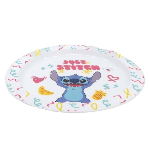 Set 5 Pièces vaisselle Stitch pour Enfant Micro-ondable Collection Palms