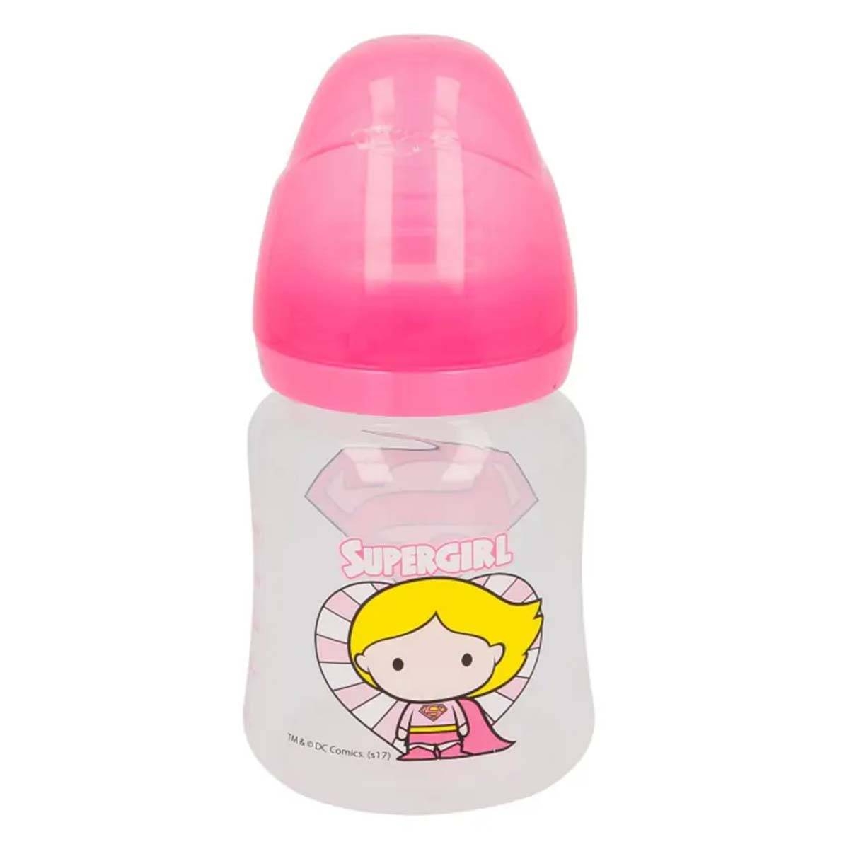 Biberon pour Bébé 150ml Supergirl avec Tétine en Silicone sans BPA-0