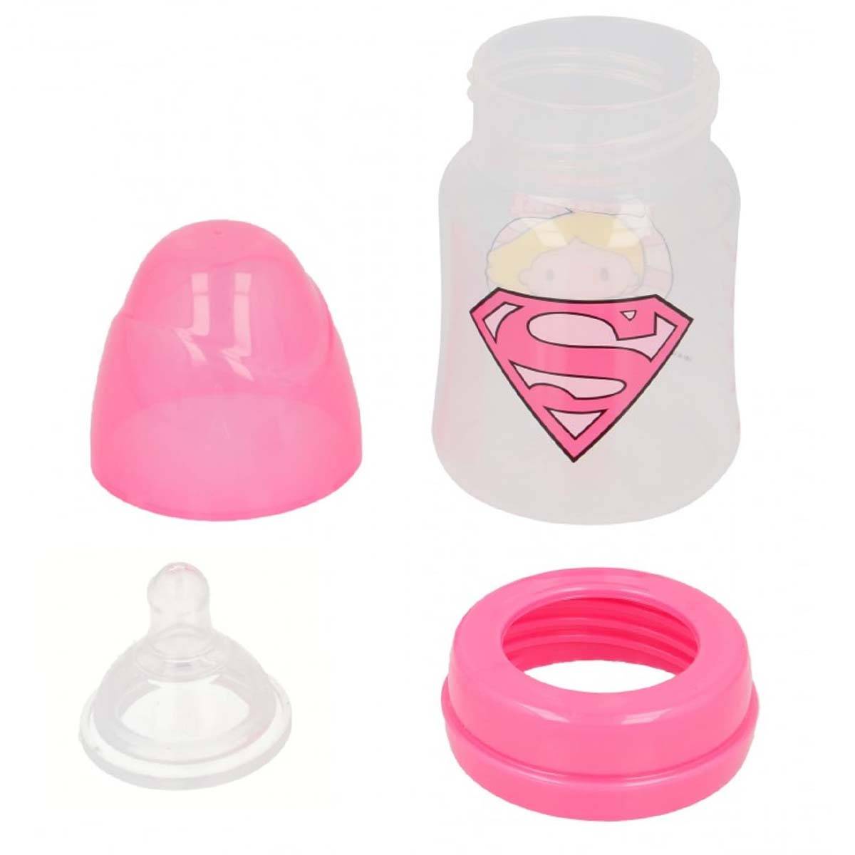 Biberon pour Bébé 150ml Supergirl avec Tétine en Silicone sans BPA-2