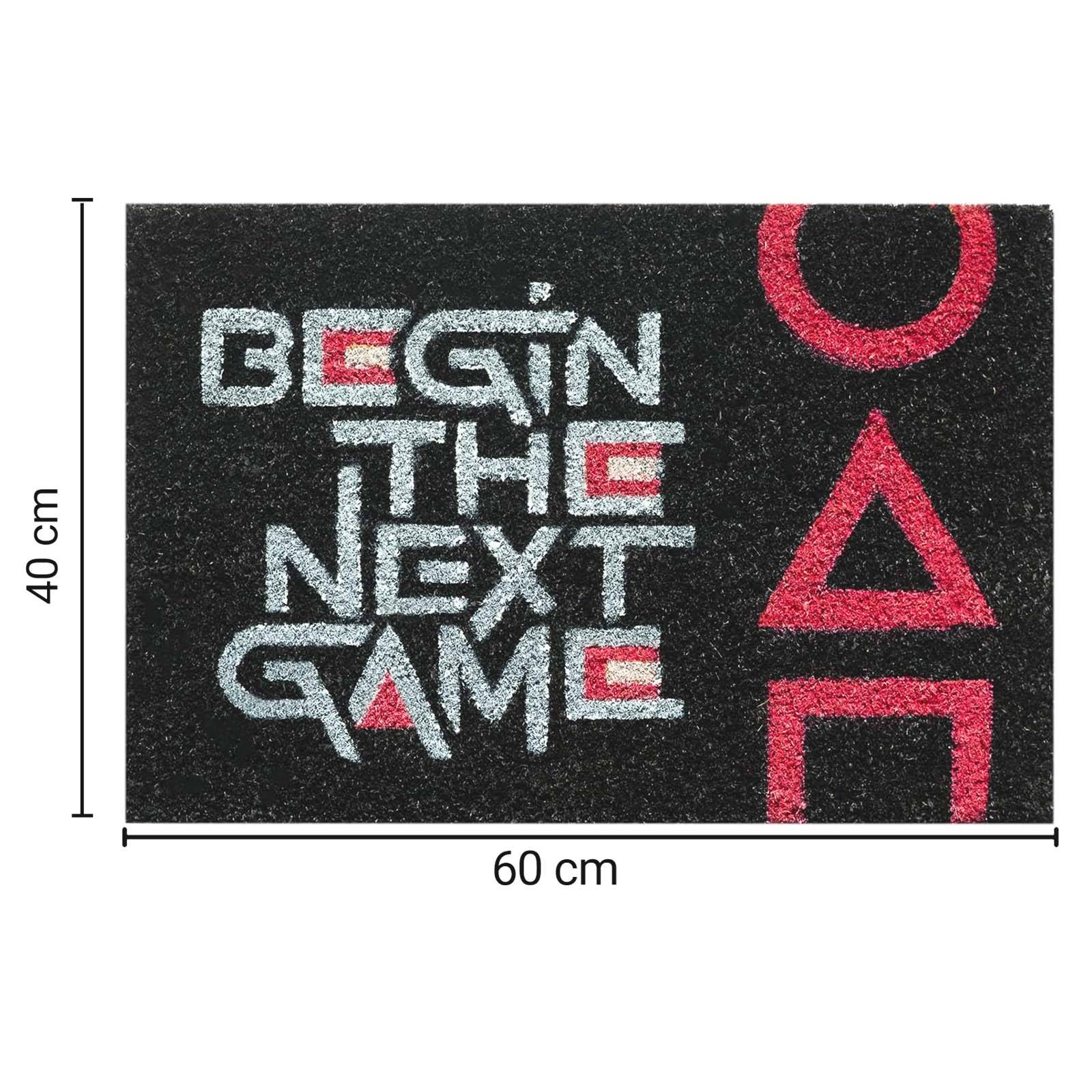 Paillasson Décoratif avec Motif Squid Game 40x60cm Antidérapant-3