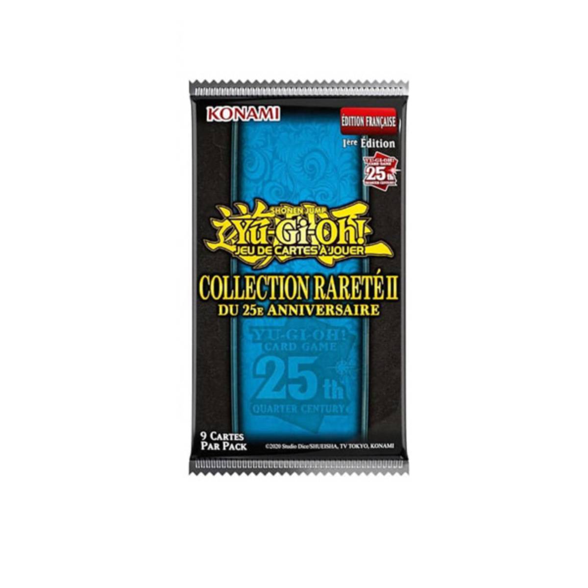 Set de 4 Boosters Cartes Collection Rareté II 25e Anniversaire-0