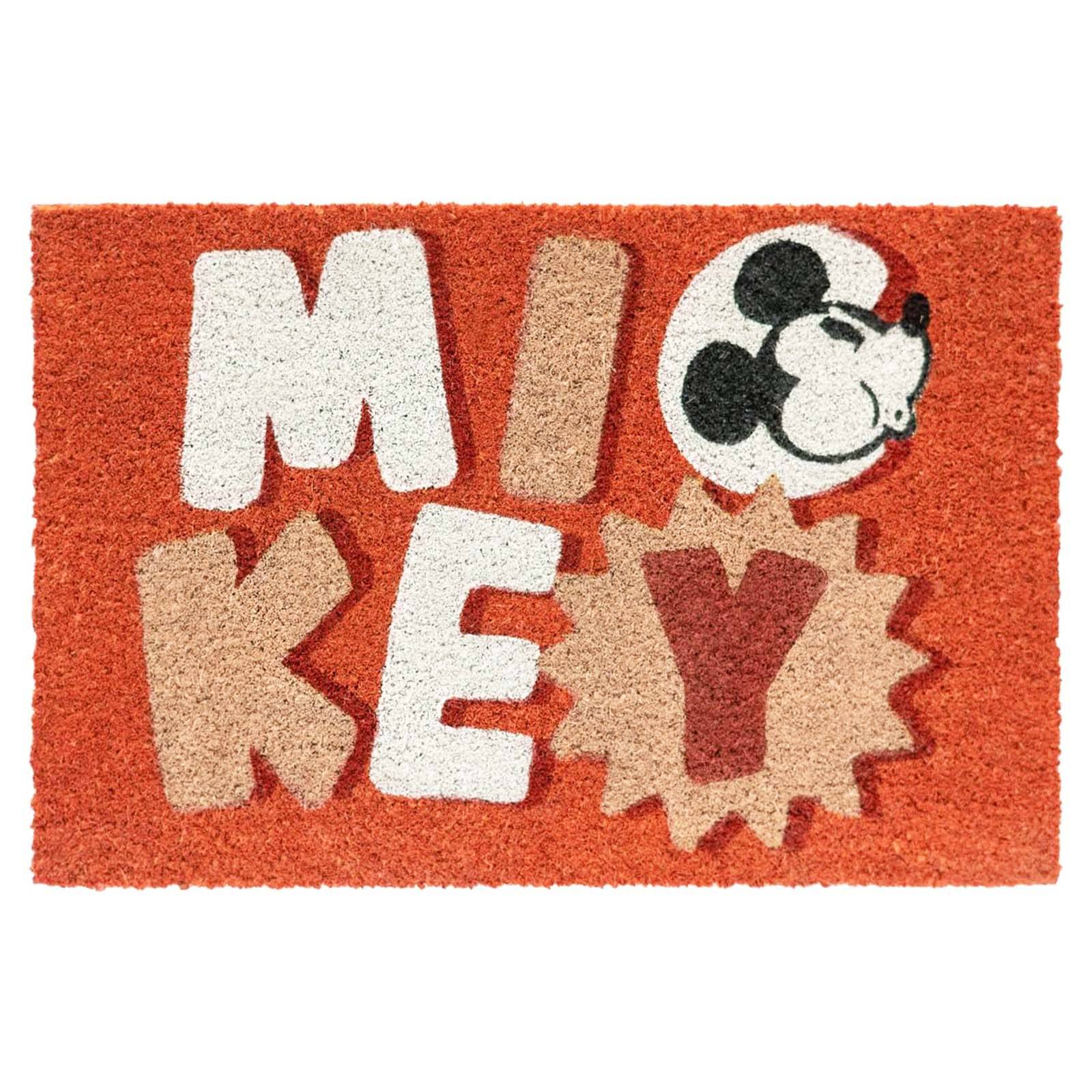 Paillasson de Décoration 60x40cm à Motif Mickey Mouse Antidérapante-1