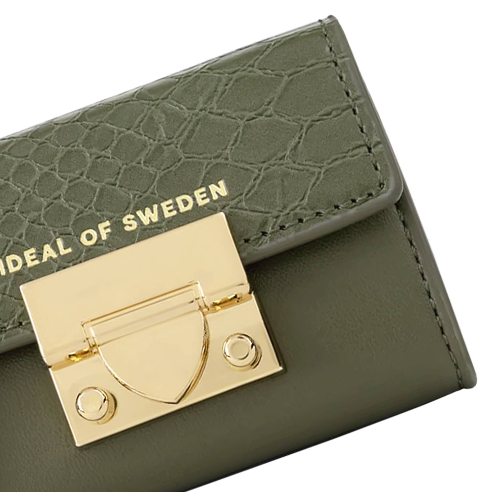 Portefeuille Modèle Liv Padlock au Motif Serpent avec Chaîne Amovible de 105 cm-4