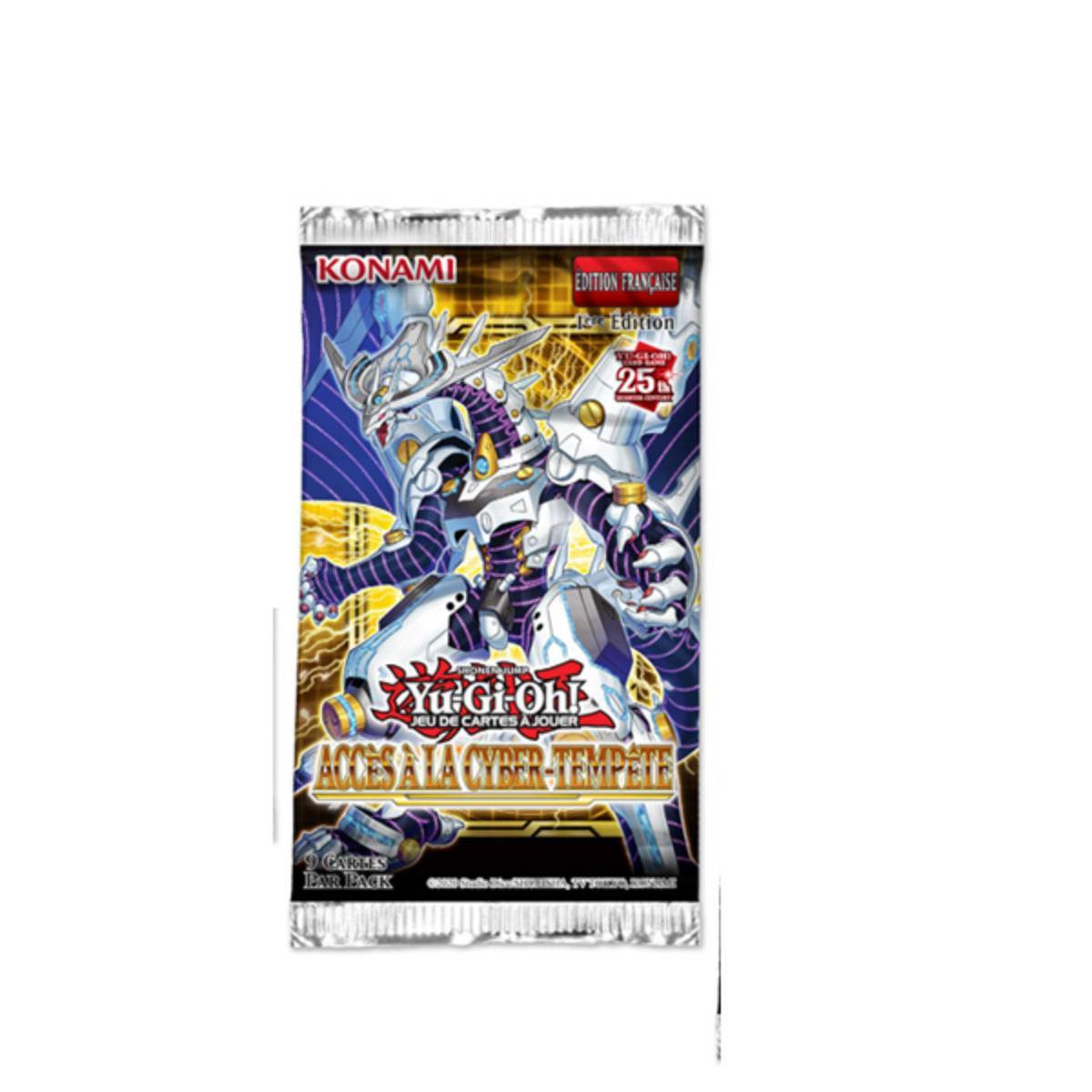 Set de 4 Boosters Cartes à Jouer Accès à la Cyber-Tempête-0