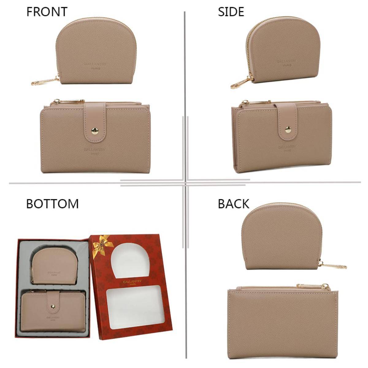 Coffret Cadeau Portefeuille et Porte-cartes Femme-3