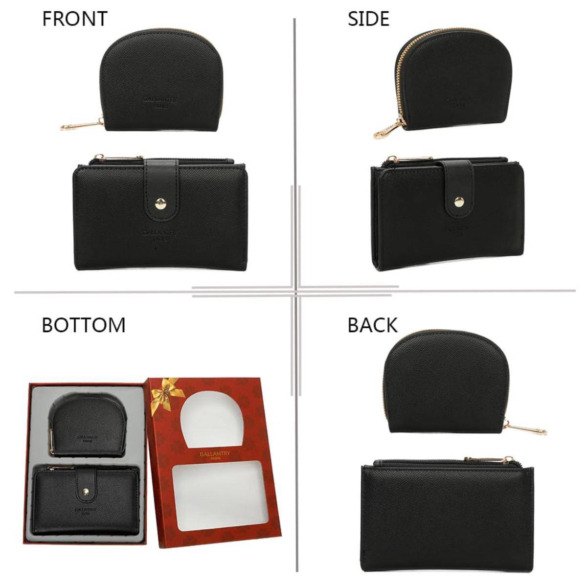 Coffret Cadeau Portefeuille et Porte-cartes Femme-3