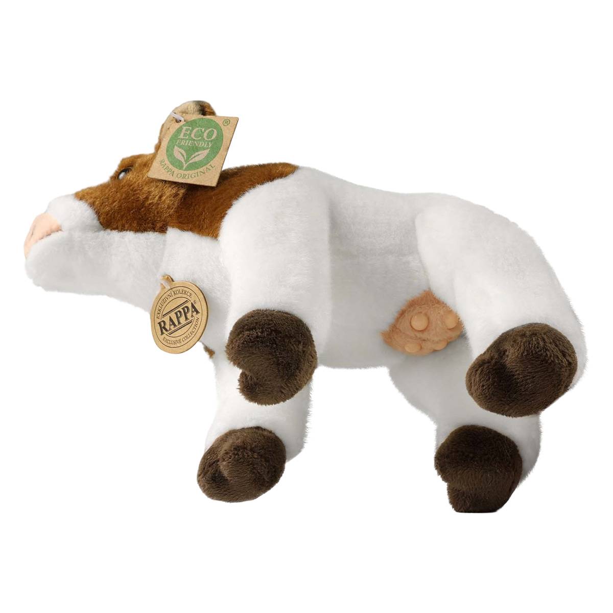 Peluche Vache 23cm Réaliste Ultra Doux en Matière Recyclée Écologique-4