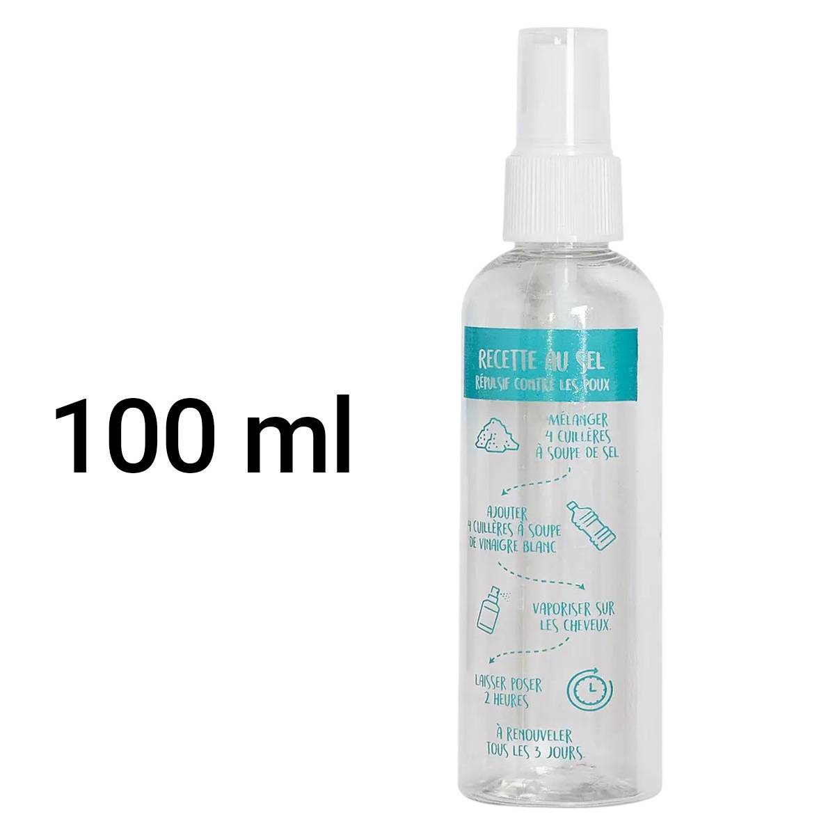 Peigne anti-poux et Flacon 100 ml-3