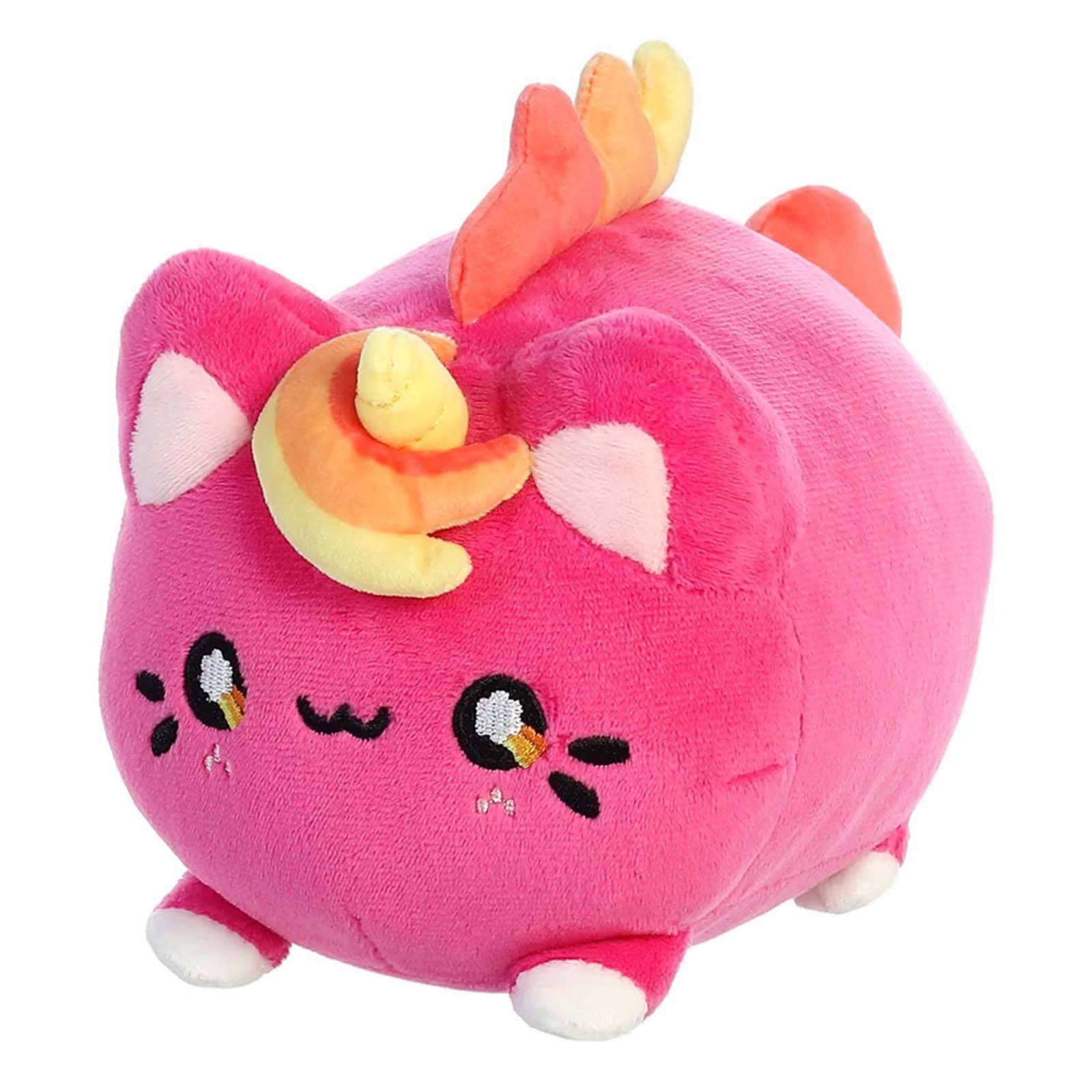 Peluche 18cm Chat Licorne avec Corne et Crinière Modèle Meowchi-4