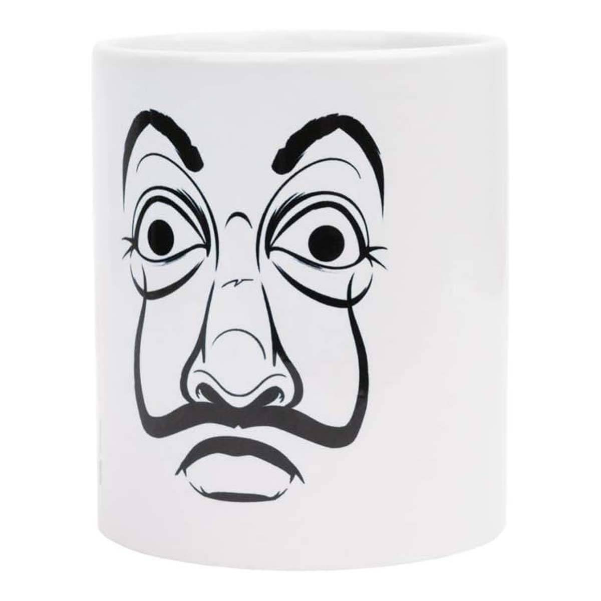 Mug en Céramique 330ml Collection La Casa De Papel Solide Lavable-0