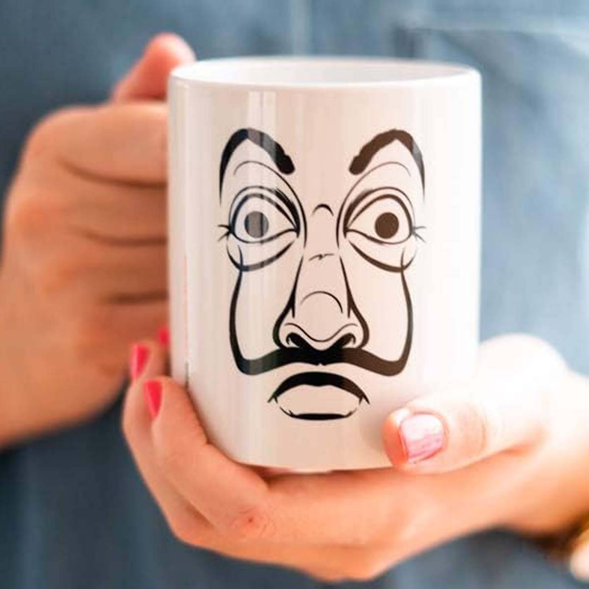 Mug en Céramique 330ml Collection La Casa De Papel Solide Lavable-3