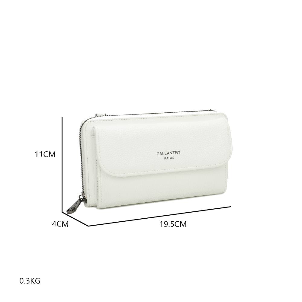 Sac Bandoulière Portefeuille Mignon en Cuir-3