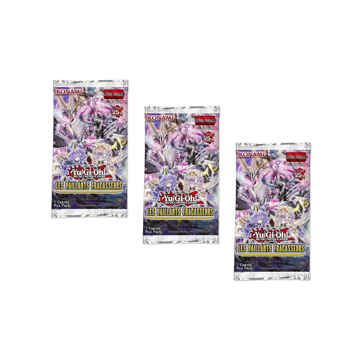 Set de 3 Boosters Cartes à Jouer Les Vaillants Fracasseurs-1